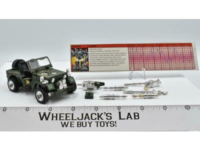 Hound 100% Complete 1984 Pre-Rub Vintage Hasbro G1 Transformers Jeep