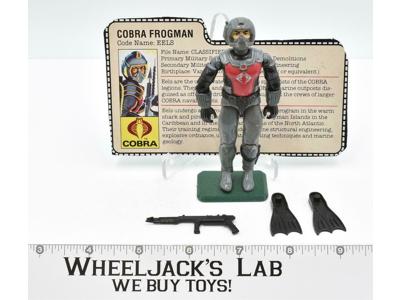 Eels V1 GI Joe 1985 Hasbro ARAH Action Figure Vintage