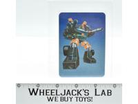 Hoist Card 40 Variant BLUE Color Transformers Action Trading Cards 1985 G1