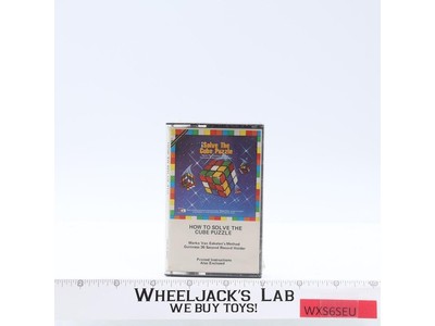 How to Solve the Cube Puzzle Cassette Tape Marko Van Eekelen Method NEW SEALED