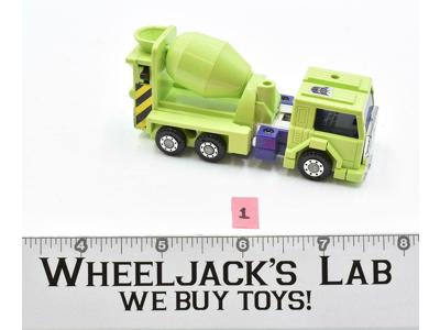 Mixmaster #1 Devastator 1985 Hasbro G1 Transformers Cement Mixer Action Figure