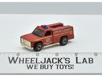 Emergency Squad Hot Wheels 1974 Vintage Redline Hong Kong