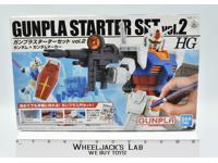 Gunpla Starter Set Vol. 2 W/ Black Gundam Marker HG 2011 Bandai Model Kit NEW