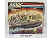 Hovercraft Killer W.H.A.L.E.Complete UNBROKEN W/ Box GI Joe 1984 Hasbro Whale