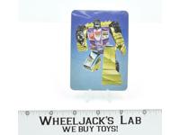 Scrapper Card 121 Variant Color Transformers Action Trading Cards 1985 G1