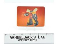 Omega Supreme Card 41 Variant Color Transformers Action Trading Cards 1985 G1