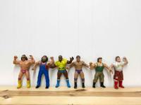 Lot of 6 WWF LJN Titan Sports 8" Wrestlers 80's Vintage Action Figures