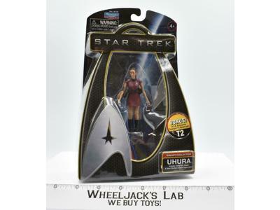 Uhura Galaxy Collection Star Trek 2009 Playmates Action Figure NEW MISB