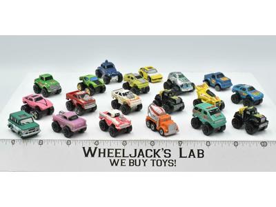 Lot of 19 Trucks/Vehicles 1988-89 Vintage Galoob Micro Machines