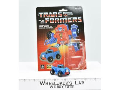 Gears W/ BUBBLE NR MINT FIGURE 100% Complete Vintage Hasbro 1985 G1 Transformers