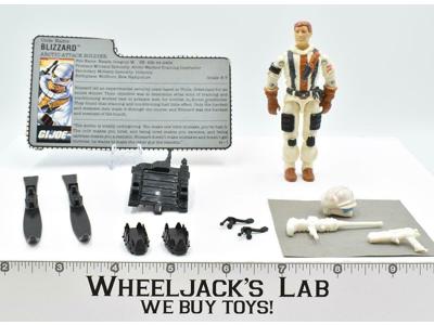 Blizzard V1 100% Complete 1988 GI Joe ARAH Vintage Hasbro Action Figure