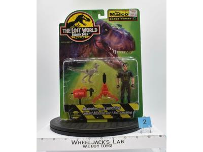 Ian Malcolm Short Hair #2 Jurassic Park The Lost World 1996 Kenner MOSC SEALED