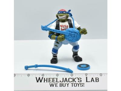 Classic Rocker Leo Teenage Mutant Ninja Turtle TMNT 1991 Playmates Action Figure