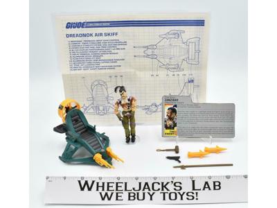 Dreadnok Air Skiff 100% Complete W/ Zanzibar GI Joe 1987 Hasbro Vintage