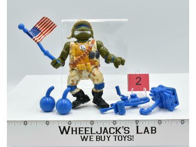 Lieutenant Leo #2 100% Complete Teenage Mutant Ninja Turtles 1991 Playmates