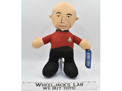 Captain Picard Star Trek CBS Studios 2013 Toy Factory 14" Plush Doll NEW W/TAGS