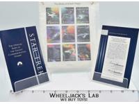 The Official Ships Of The Galaxy Commemorative Stamps Star Trek Franklin Mint
