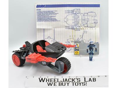 Cobra Stun W/ Motor Viper 1986 Hasbro GI Joe Cobra Vintage Vehicle