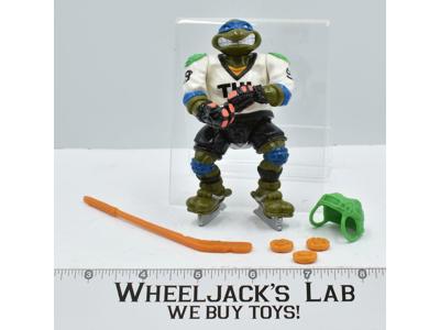 Slap Shot Leo 100% Complete Teenage Mutant Ninja Turtle 1991 Playmates