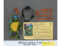 Leonardo SOFT HEAD 100%Complete Teenage Mutant Ninja Turtles TMNT 1988 Playmates