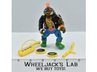 Punker Don 100% Complete Teenage Mutant Ninja Turtles 1991 Playmates Figure