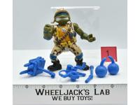 Lieutenant Leo #1 100% Complete Teenage Mutant Ninja Turtles 1991 Playmates