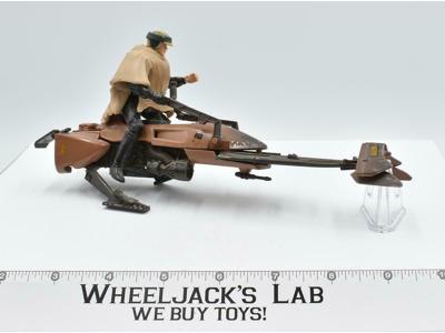 Imperial Speeder Bike W/Luke Star Wars Power of the Force 1995 Hasbro Vehicle