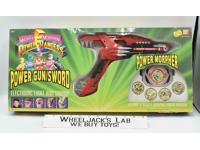 Power Gun/Sword Power Morpher WORKS MIB Mighty Morphin Power Rangers 1994 Bandai