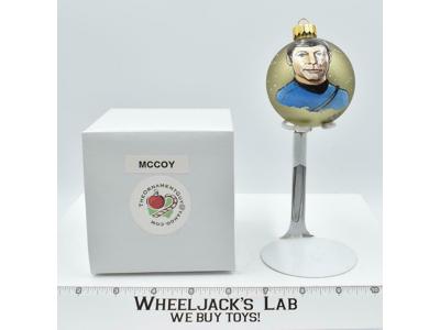 Dr. McCoy Star Trek Handmade Hand-Painted Ornament by The Ornament Guy
