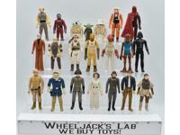 Lot of 21 Star Wars 1970's Kenner Vintage Action Figures