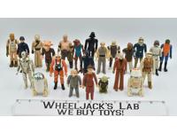 Lot of 23 Star Wars 1970's Kenner Vintage Action Figures