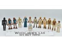 Lot of 13 Star Wars 1970's Kenner Vintage Action Figures