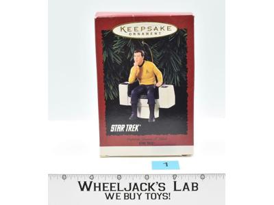 Captain James T. Kirk #1 Star Trek MIB NEW Keepsake Ornament 1995 Hallmark