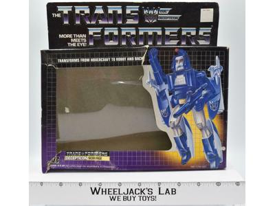 Scourge BOX ONLY 1986 Action Figure Vintage Hasbro G1 Transformers
