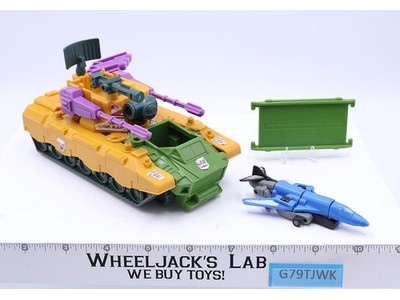 Anti Aircraft Base Micromaster 100% Complete 1989 G1 Transformers Action Figure