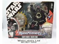 Darth Vader Death Star Star Wars Transformers More Than Meets The Eye Hasbro MIB