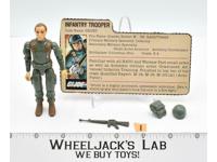 Grunt #1 V1 Straight Arms 100% Complete GI Joe Action Figure 1982 Hasbro