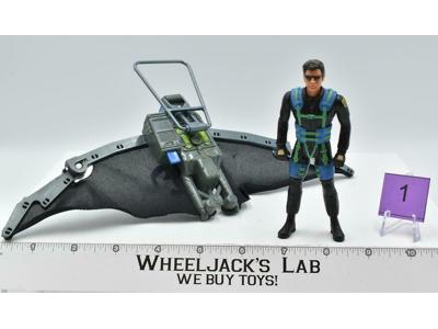 Ian Malcolm Glider Pack #1 Jurassic Park The Lost World 1996 Kenner Figure