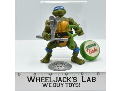 Head Droppin' Leonardo Complete 1991 TMNT Teenage Mutant Ninja Turtle Playmates