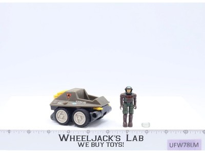 Shadow Invader W/ Major Romak 100% Complete Starcom 1986 Coleco Figure Vehicle