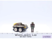 Shadow Invader W/ Major Romak 100% Complete Starcom 1986 Coleco Figure Vehicle