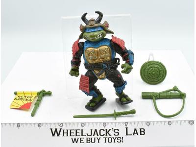 Sewer Samurai Leo 100% Complete Teenage Mutant Ninja Turtle 1990 Playmates