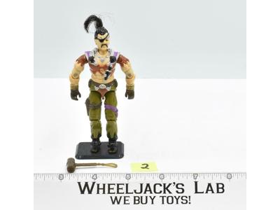 Zanzibar #2 V1 1987 GI Joe ARAH Hasbro Vintage Action Figure