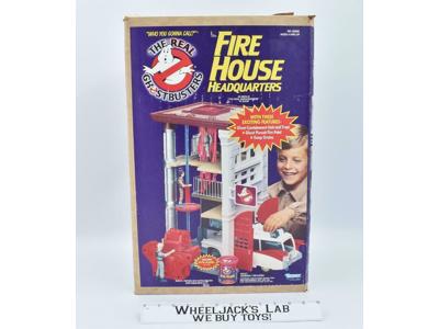 Firehouse Headquarters Playset 100% Complete The Real Ghostbusters 1987 Kenner