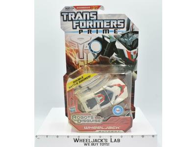 Wheeljack Robots in Disguise Prime Deluxe Class Transformers Hasbro MOSC 2011