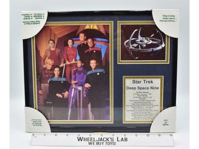 The Cast of Star Trek Deep Space Nine Front Row Collectibles Framed Photograph