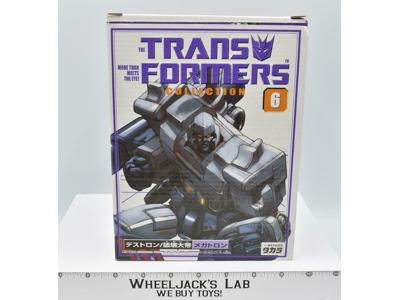 Megatron #6 Collection TFC Transformers G1 Reissue MIB Takara 2002