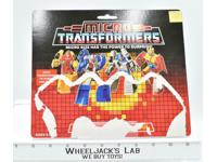 Race Car Patrol Micromaster Cardback Vintage 1989 G1 Transformers Hasbro
