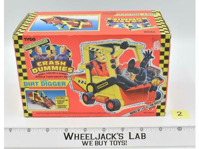 Dirt Digger #2 The Incredible Crash Dummies 1992 Tyco NEW SEALED MISB