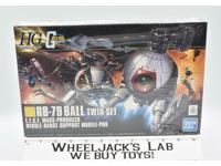 RB-79 Ball Twin Set E.F.S.F. Mass-Produced Mobile Pod Gundam Bandai 2010 MISB